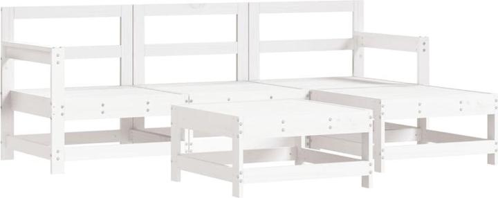 Image du produit VidaXL Ensemble salon de jardin 5 pièces avec coussins Bois massif Douglas