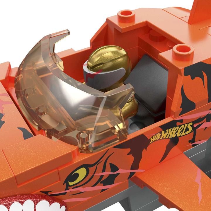 Produktbild Mega Construx Hot Wheels Monster Trucks Tiger Shark Crash Wettkampf