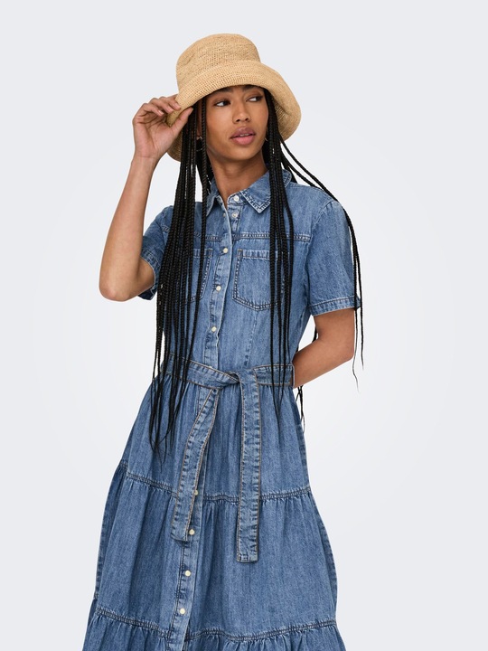 Actual product image Only ONLALIYAH Langes Kleid Jeanskleid (S)