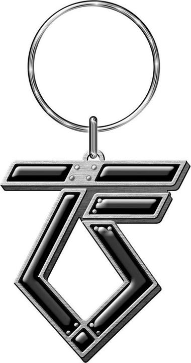 Actual product image Twisted Sister Logo Keyring