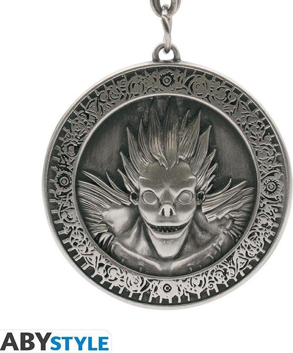 Actual product image ABYstyle Death Note keychain