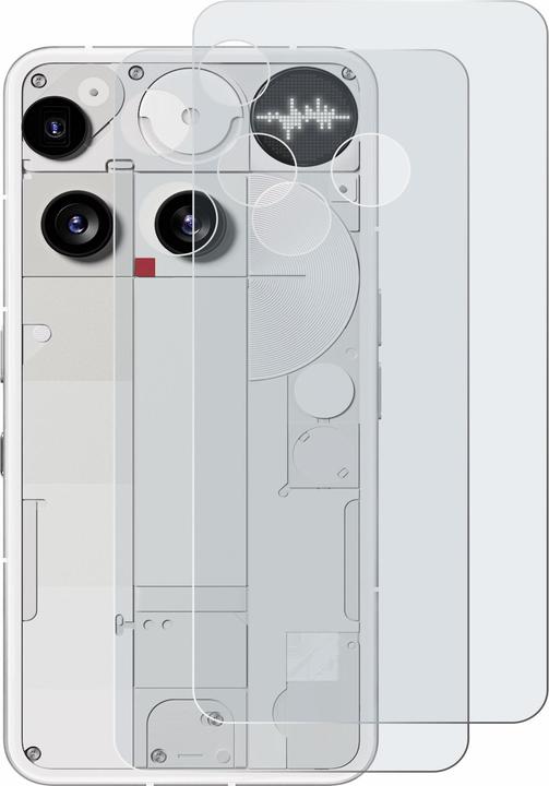 Produktbild BROTECT Entspiegelungsfolie für Nothing Phone (3) (Rückseite) Displayschutz Displayschutzfolie Folie Matt (2 Stk., Nothing Phone (3))