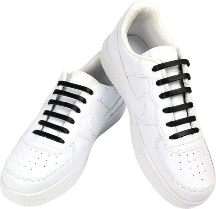 Actual product image JTI Elasticated shoelaces - black 16 pcs