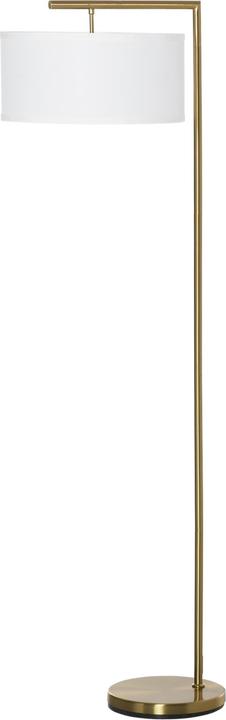 Homcom Stehlampe mit Leinenstoffschirm (E27)