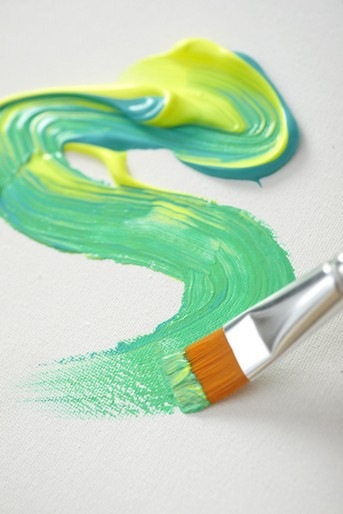 Actual product image Pebeo 8 flat ML brush + round poly-do
