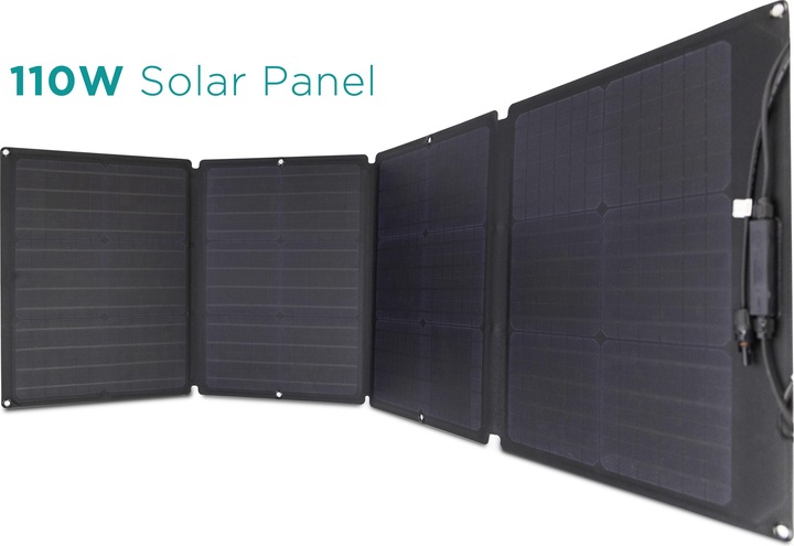 Actual product image EcoFlow 110W Folding Solar Panel (110 W, 5.65 kg)