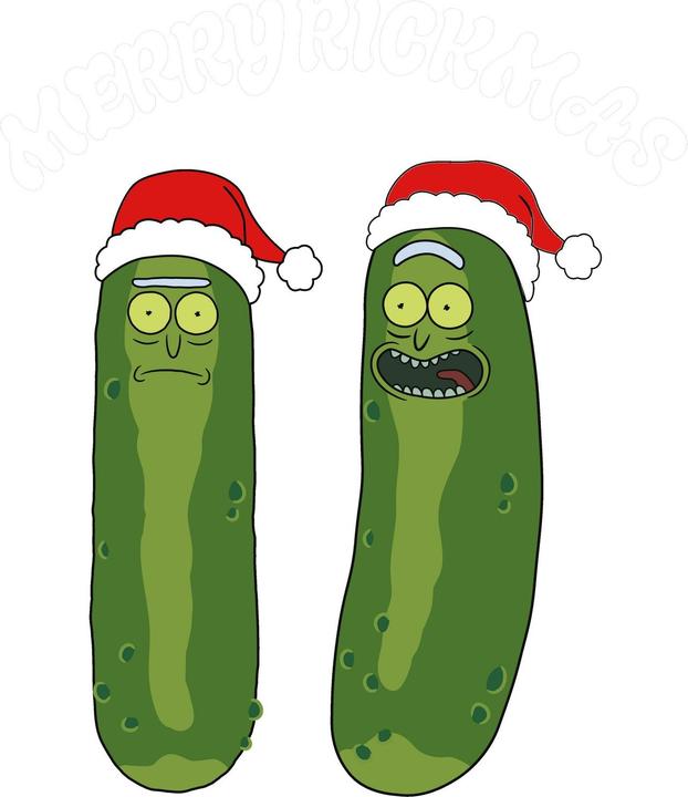 Immagine prodotto Rick And Morty Felpa Natale Pickle Rick Adulto Unisex (L)