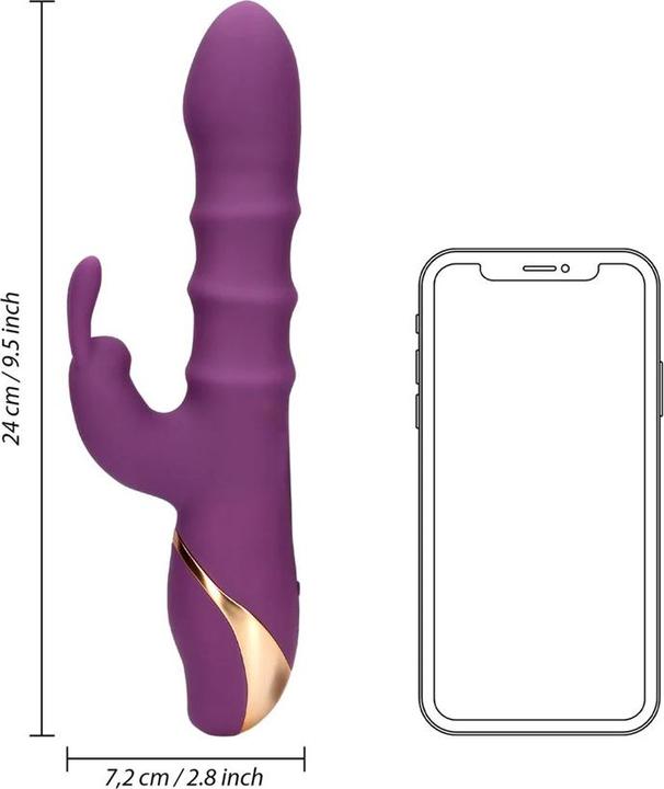 Actual product image Shots 3 Up-and-Down Moving Rings Vibrator