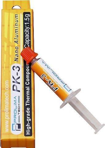 Actual product image Prolimatech PK-3 Nano Aluminum Thermal Paste (11.20 W/m K, 1.50 g)