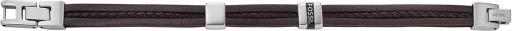Immagine prodotto Fossil Bracciale gioiello (21.30 cm, Cuoio, Acciaio inossidabile)