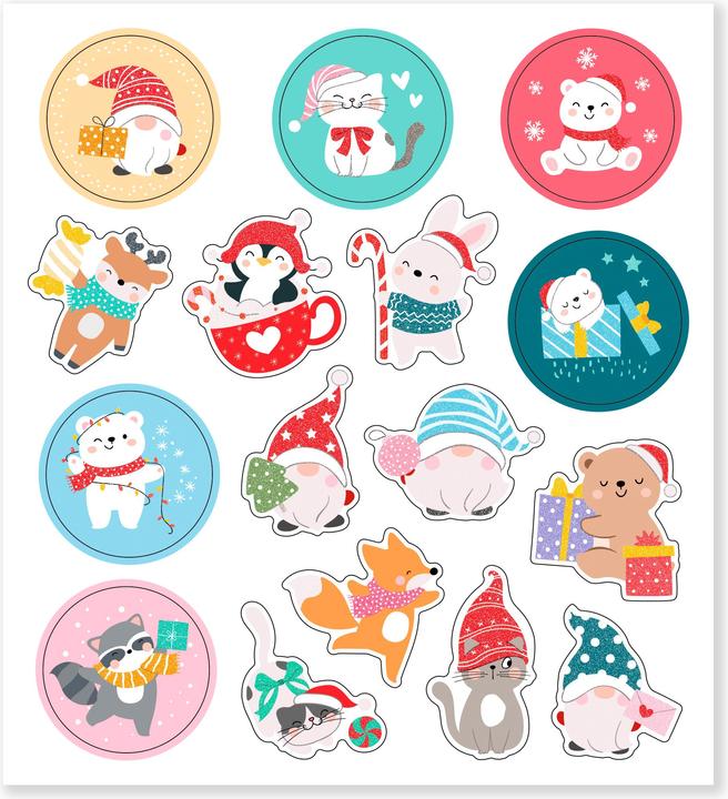 Produktbild Ursus Weihnachten (75 Sticker)