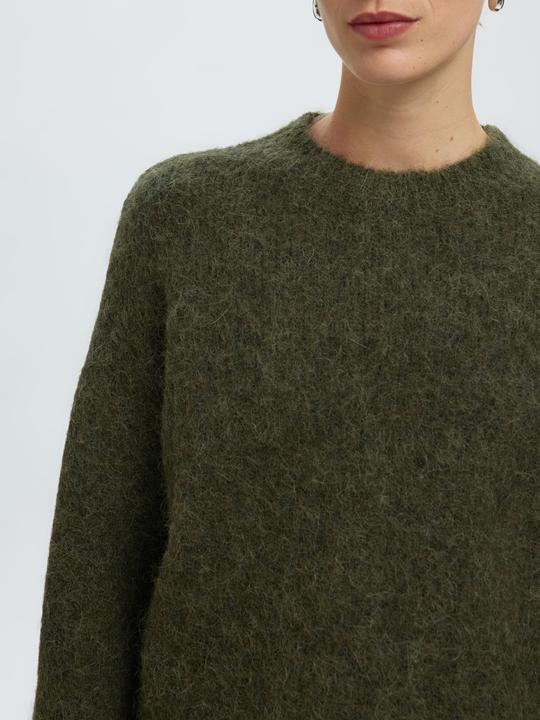Actual product image Selected Slfgabriella Ls Knit New O-Neck Noos (XS)