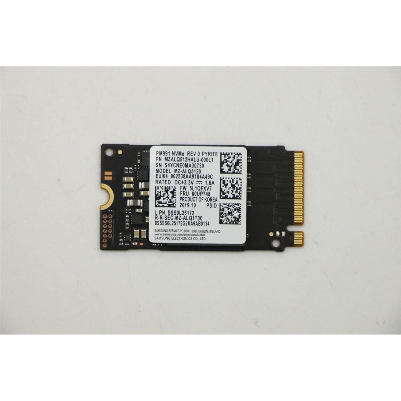 Lenovo SSD 512GB M.2 2242 (512 GB, M.2 2242), SSD