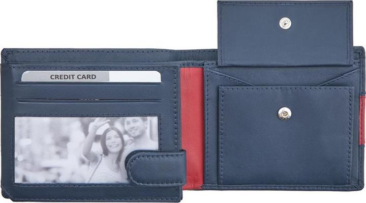Actual product image Giorgio Carelli Billfold with zipper pocket in the note compartment, RFID, TO
