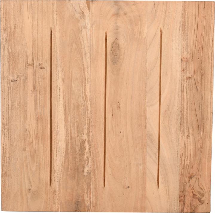 Actual product image SAM BRASILEIRO gerade Kante massiv Akazie (60 x 60 cm)