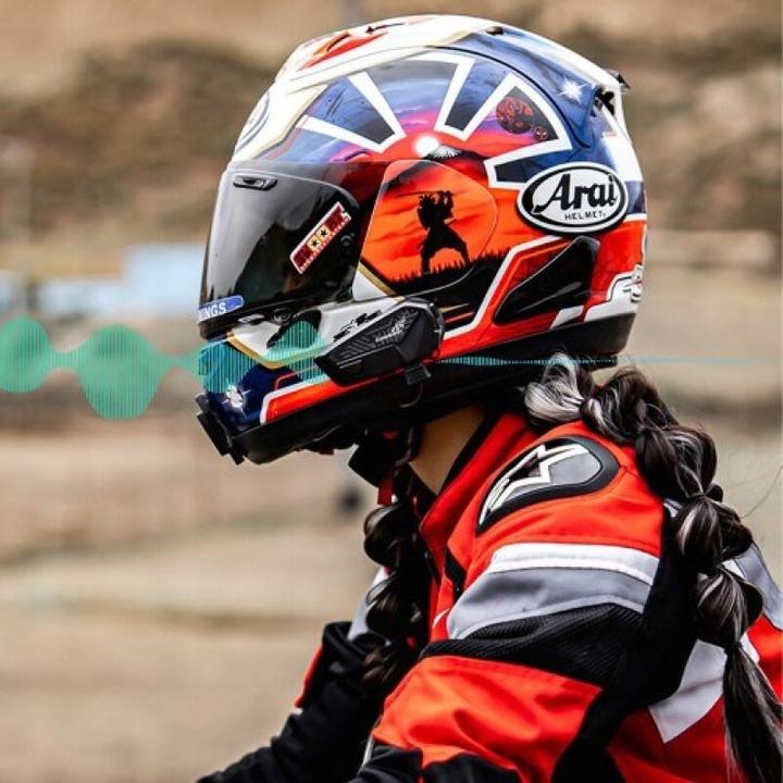 Productafbeelding FreedConn F1 Plus V2 EU BT 5.4+EDR motorcycle intercom range up to 500 m SPEAKS POLISH (Set van 1)