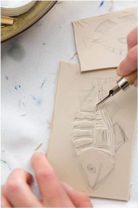 Actual product image Abig Linoleum board