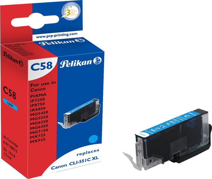 Produktbild Pelikan Cli-551xl (C)
