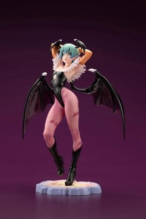 Actual product image Kotobukiya Darkstalkers Bishoujo PVC Statue 1/7 Lilith Limited Edition 22 cm
