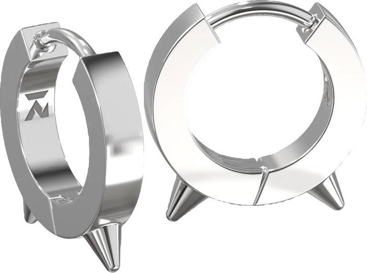 Produktbild K12 - Silver Spike Creoles (ohne Messing, Chirurgenstahl 316L)