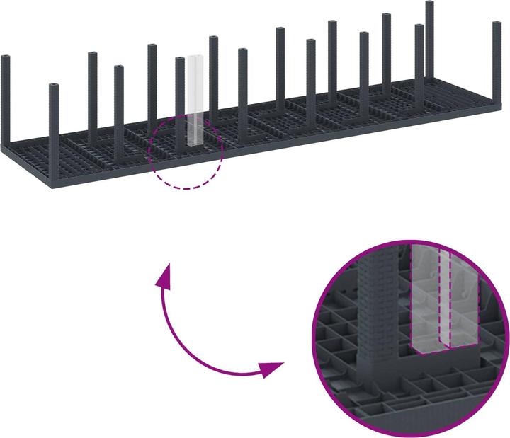Produktbild vidaXL Gartentisch (100 x 100 x 73 cm)
