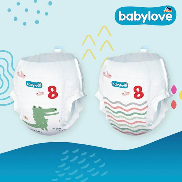 Produktbild dm babylove Baby Pants Premium (Gr. 8, 16 Stück)