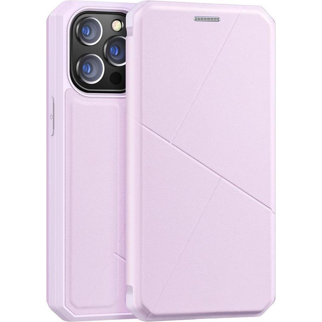 Dux Ducis Skin X Series Bookcover (Apple iPhone 13 Pro), Smartphone Hülle, Pink