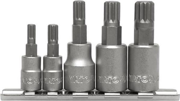 Produktbild Yato Socket Bit Set Spline 5pcs