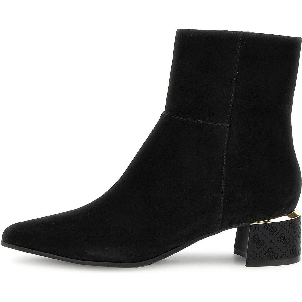 Guess, Damen, Boots + Stiefel, damen stiefeletten lukkie, Schwarz, (38)