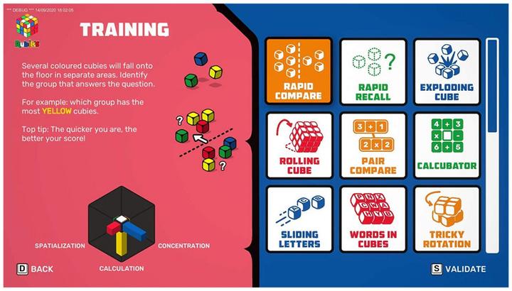Produktbild Microids Professor Rubick's Brain Fitness (Switch, Switch Lite, Switch OLED, EN)