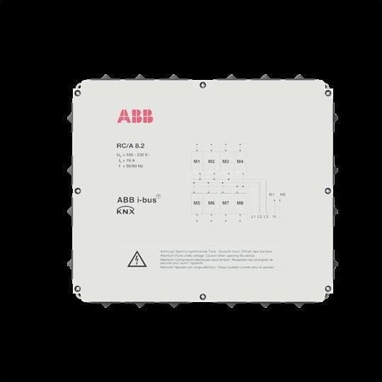 Actual product image ABB STOTZ-KONTAKT Room Controller Basic Unit 8-fold RC/A 8.2