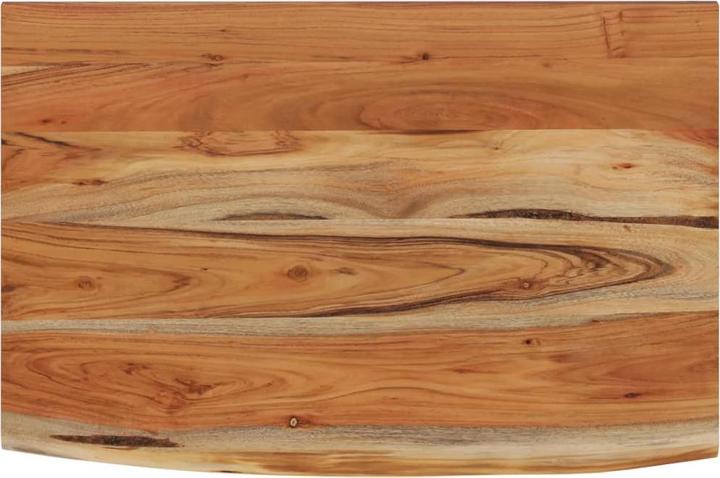 Image du produit VidaXL Étagère murale Rectangulaire Bord d'arbre Étagère suspendue Bureau Étagère en bois massif Acacia
