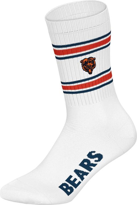 Produktbild Barefoot Chicago Bears 3pk Crew Socks 39-42 (39 - 42)