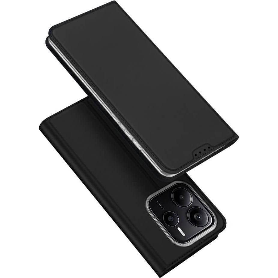 Dux Ducis Skin Pro Series Bookcover (Xiaomi Redmi Note 14 Pro 5G), Smartphone Hülle, Schwarz