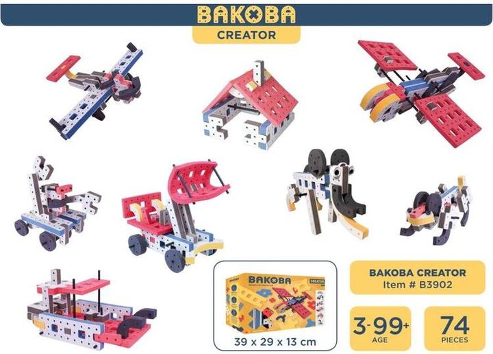 Actual product image Bakoba Creator