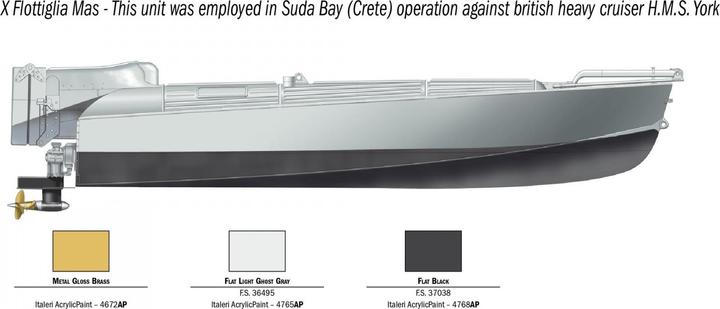 Produktbild 1:35 M.T.M. Barchino with crew