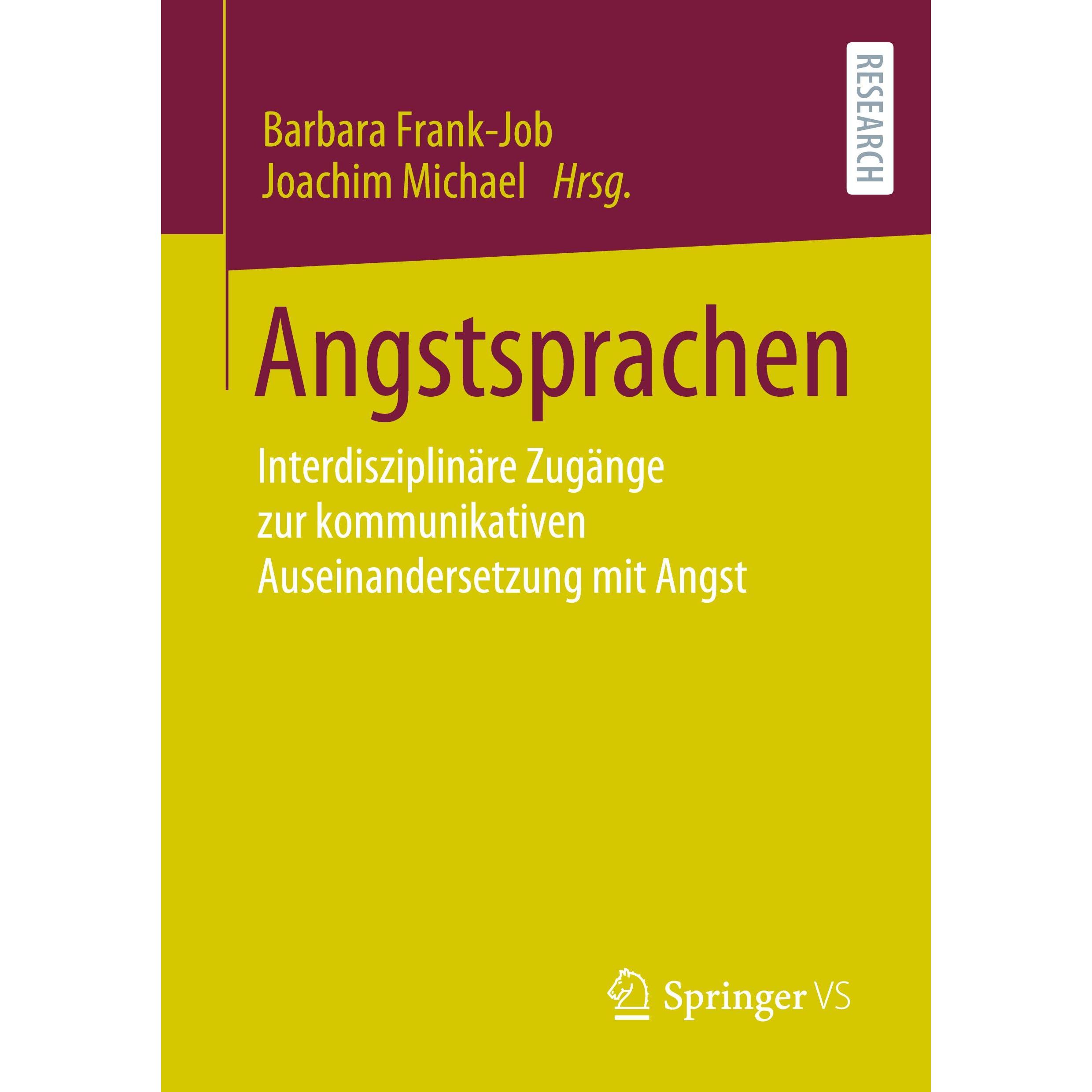 Angstsprachen, Fachbücher von Joachim, Frank-Job, Barbara Michael