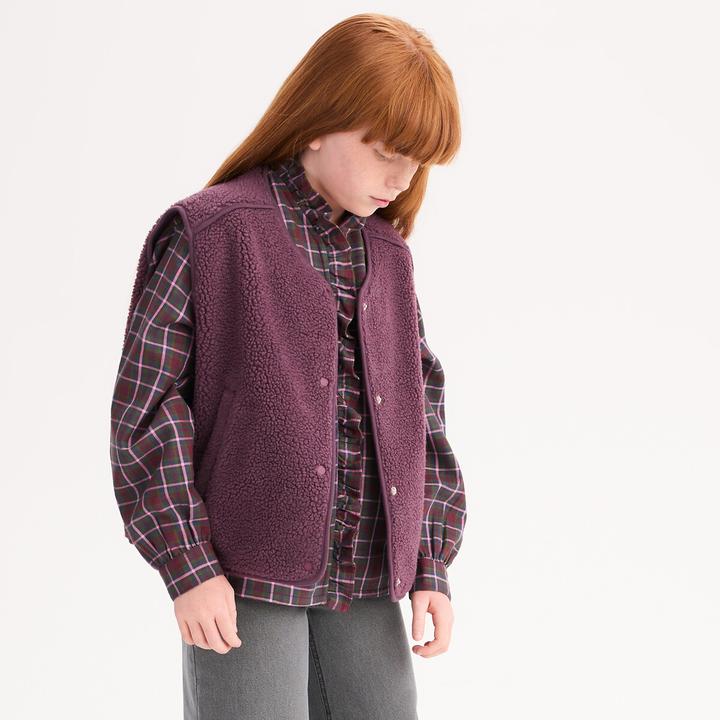 Actual product image La Redoute Collections Weste aus Fell-Imitat (146)