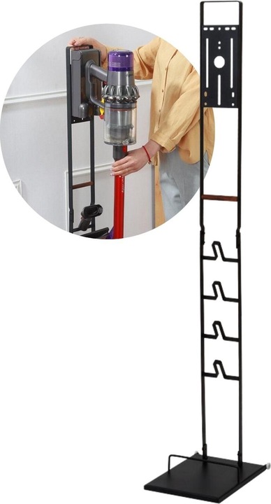 Actual product image Hermex Compatible hoover floor stand for Dyson V15 V11 V10 V8 V7 V6