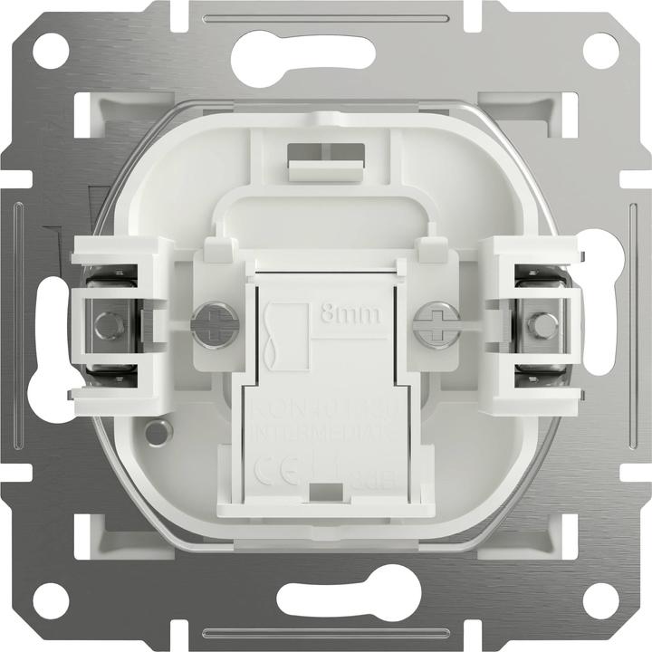 Produktbild Schneider Electric TV-Durchgangsdose Asfora Weiss (RAL 9003) EPH3270321D