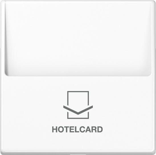 Actual product image JUNG Hotelcard switch AS/A aws glz A590CARDWW