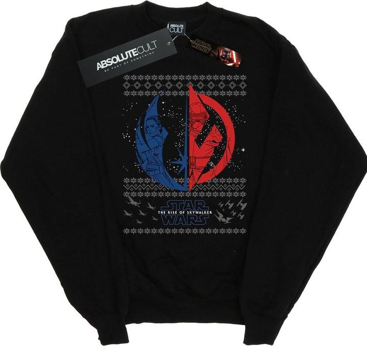 Image du produit Star Wars - Sweat THE RISE OF SKYWALKER CHRISTMAS SPLIT SYMBOL - Homme (3XL)