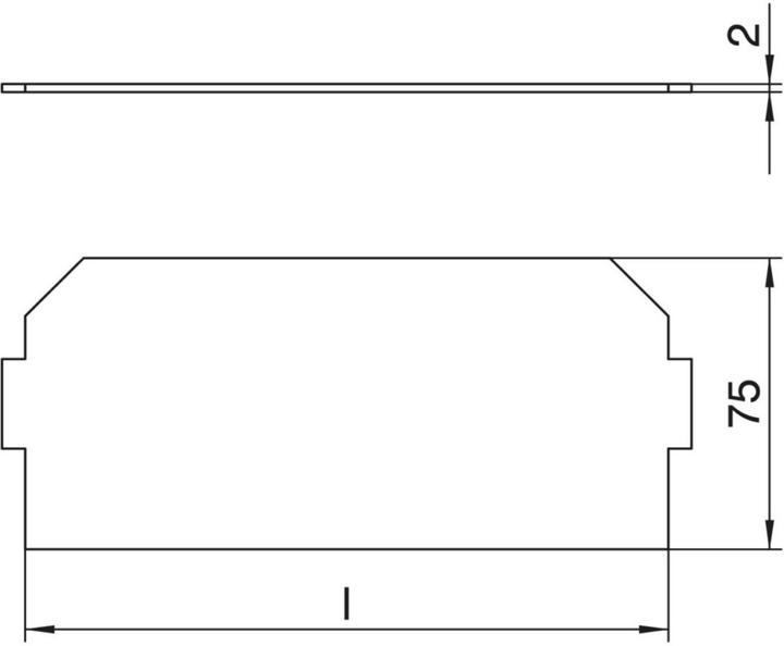 Produktbild OBO Bettermann Leerplatzabdeckung