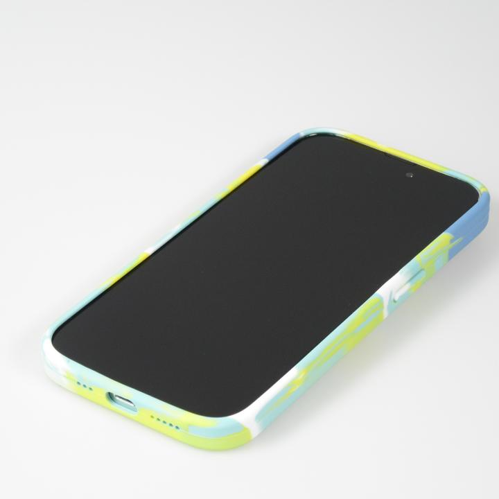 Immagine prodotto PhoneLook Coque Gel Soft touch lisse Stripes bleu/jaune (Apple iPhone 13 Pro)