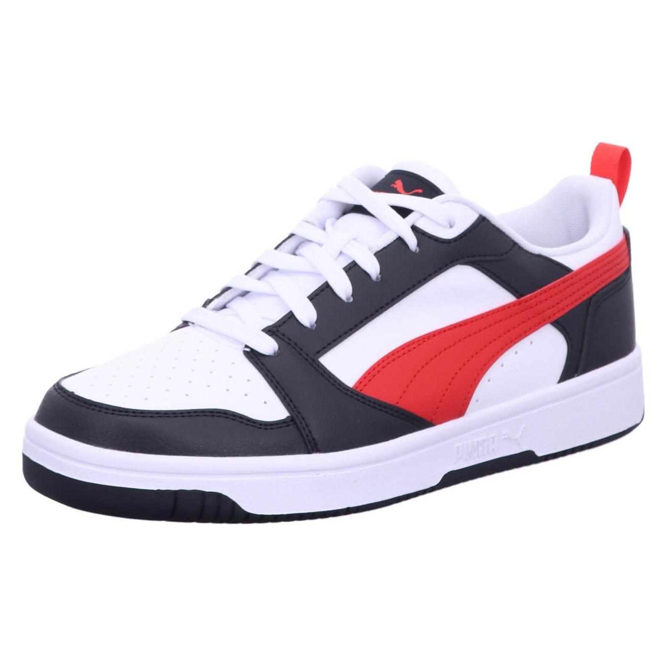 Puma, Unisex, Sneakers, Rebound V6 Laag, Wit, (44.5)