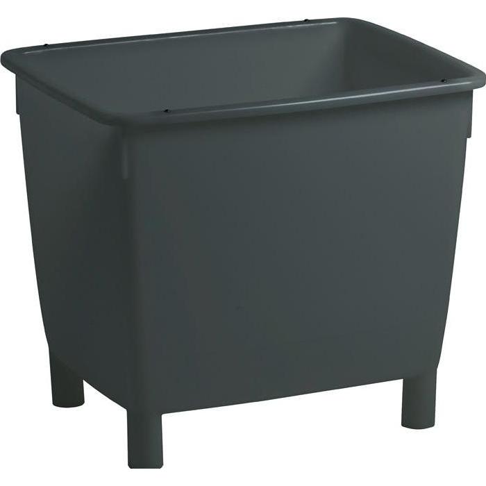 Craemer, Regentonne + Erdtanks, Transportbehälter basaltgrau 210l L790xB605xH680mm m.Ablaufloch/Stopfen (210 l)