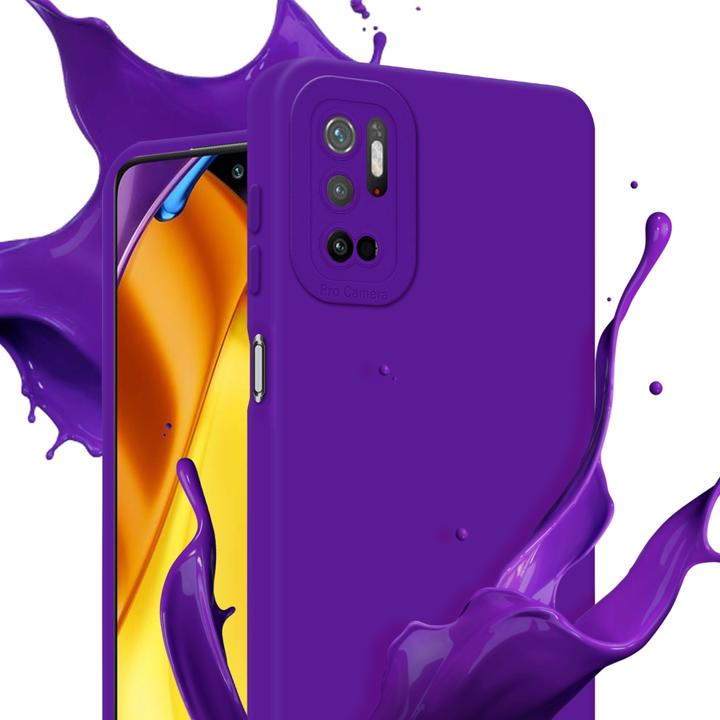 Actual product image Cadorabo Cover for Xiaomi RedMi NOTE 10 5G / POCO M3 PRO 5G in TPU Fluid LM162 Style (Xiaomi Poco M3 Pro 5G, Xiaomi Redmi Note 10 5G)