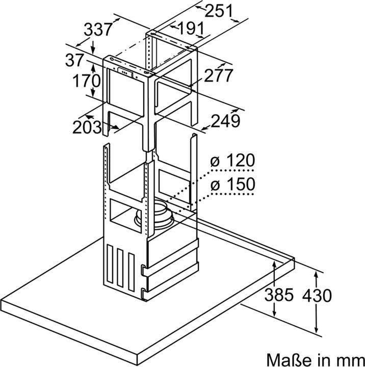 Produktbild Siemens LF97BCP50 (Inselhaube)