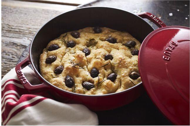 Actual product image Staub Roaster Chistera Drop (24 cm, Casserole + Stewpot, Cast iron)