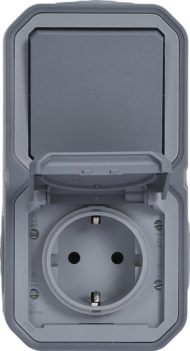 Productafbeelding Legrand Wandcontactdoos met randaarde